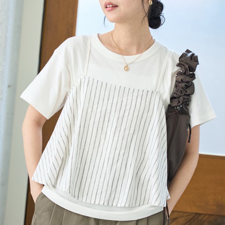リネンレーヨンキャミソール | coen【women】 | 詳細画像6 