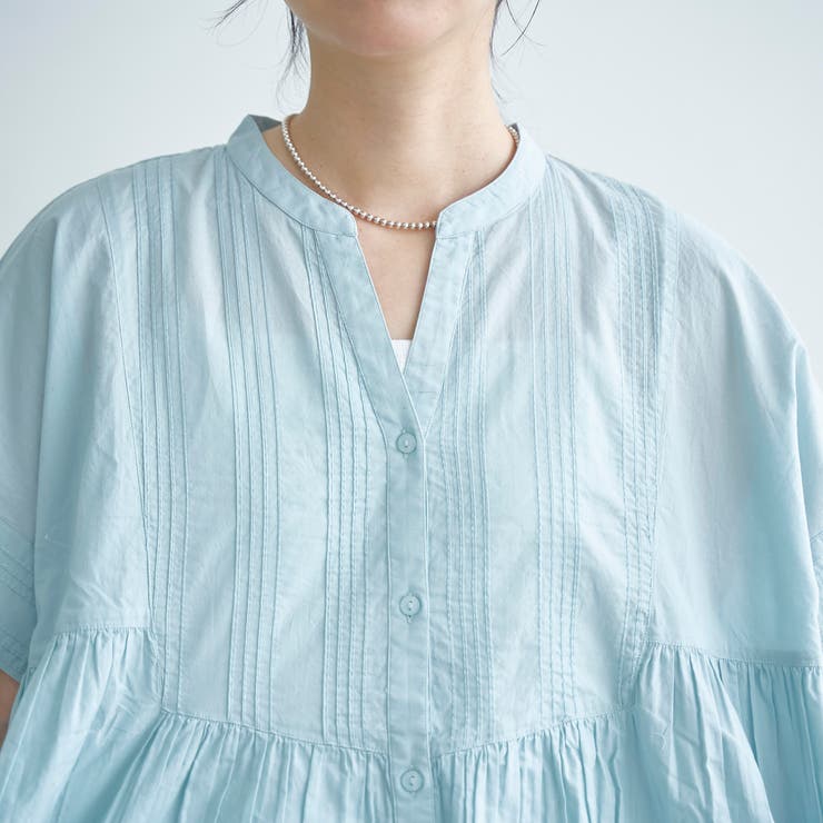 【MARKET（マーケット）】スキッパーピンタックブラウス（インフルエンサー紹介… | coen【women】 | 詳細画像29 