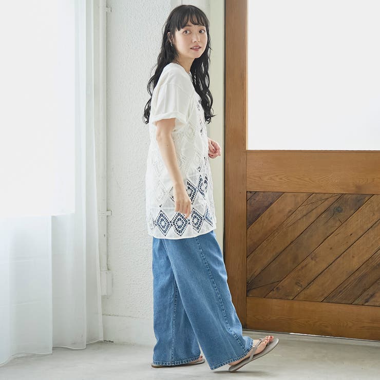 2way刺繍レース キャミソールビスチェ | coen【women】 | 詳細画像3 