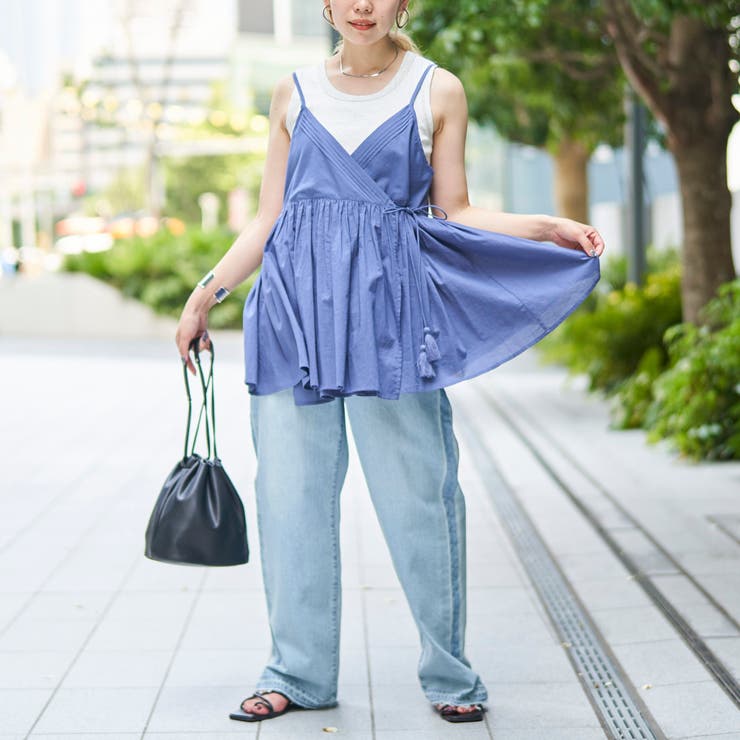 MARKET（マーケット）2wayカシュクール キャミトップス | coen【women】 | 詳細画像18 