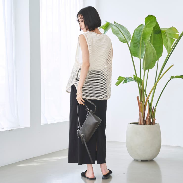 メッシュノースリーブ プルオーバー | coen【women】 | 詳細画像12 