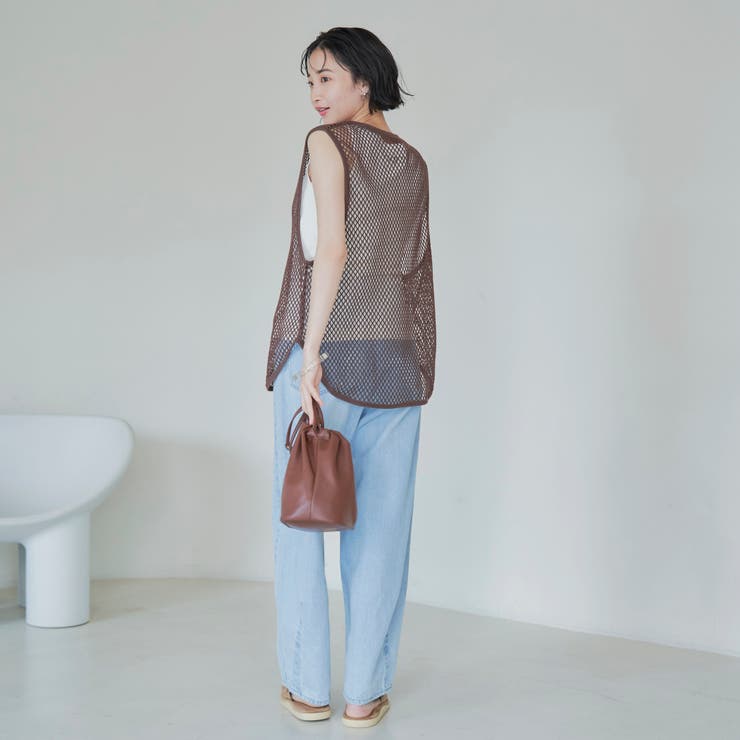 メッシュノースリーブ プルオーバー | coen【women】 | 詳細画像18 