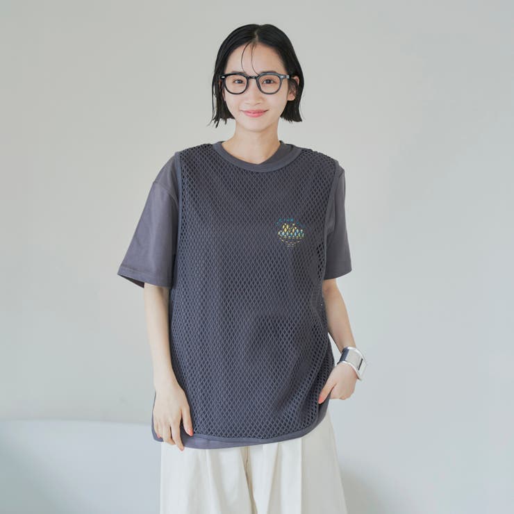 メッシュノースリーブ プルオーバー | coen【women】 | 詳細画像2 