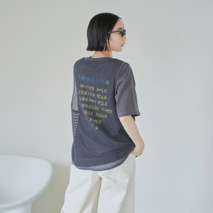 メッシュノースリーブ プルオーバー | coen【women】 | 詳細画像4 