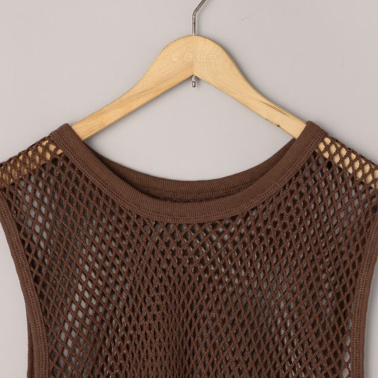 メッシュノースリーブ プルオーバー | coen【women】 | 詳細画像22 