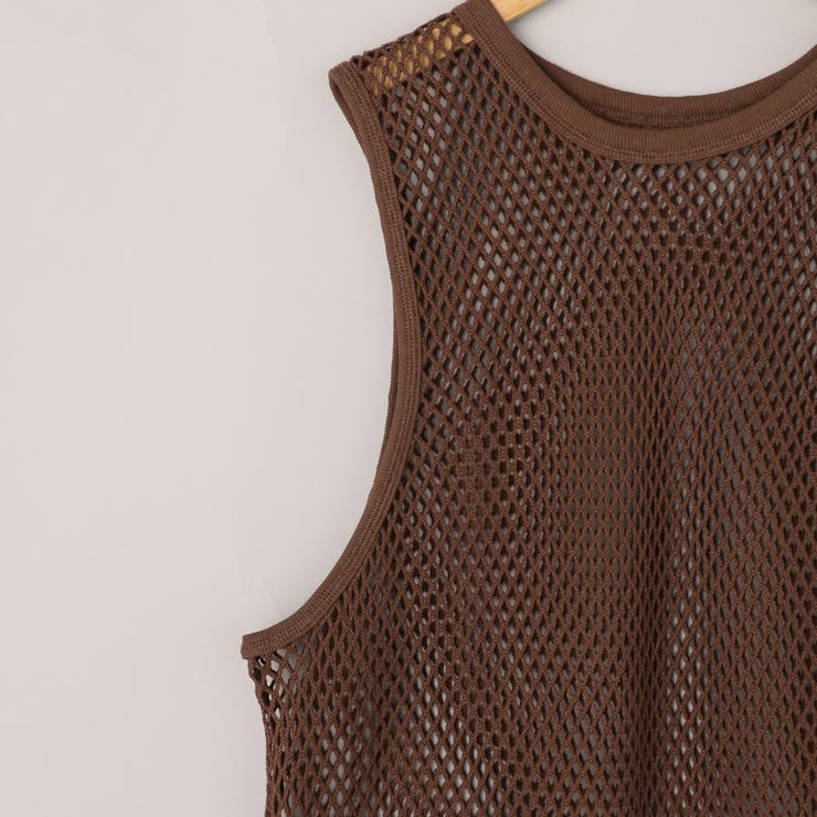 メッシュノースリーブ プルオーバー | coen【women】 | 詳細画像23 