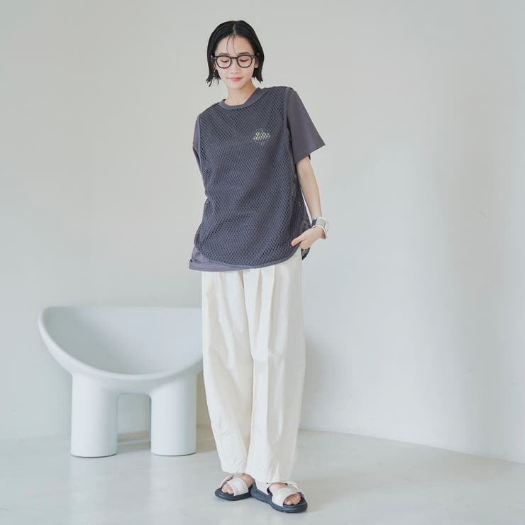 メッシュノースリーブ プルオーバー | coen【women】 | 詳細画像5 