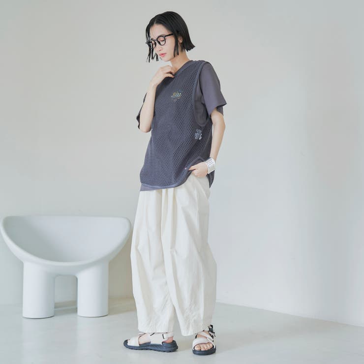 メッシュノースリーブ プルオーバー | coen【women】 | 詳細画像6 