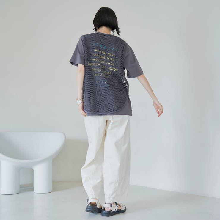 メッシュノースリーブ プルオーバー | coen【women】 | 詳細画像7 