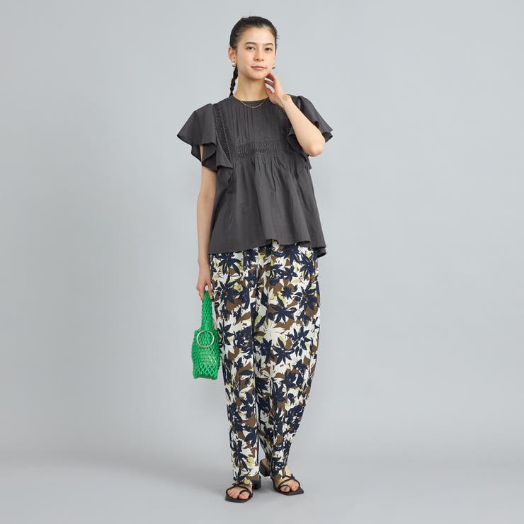 HEVE 2way ジャケットブラウス NAVY（MARKET（マーケット