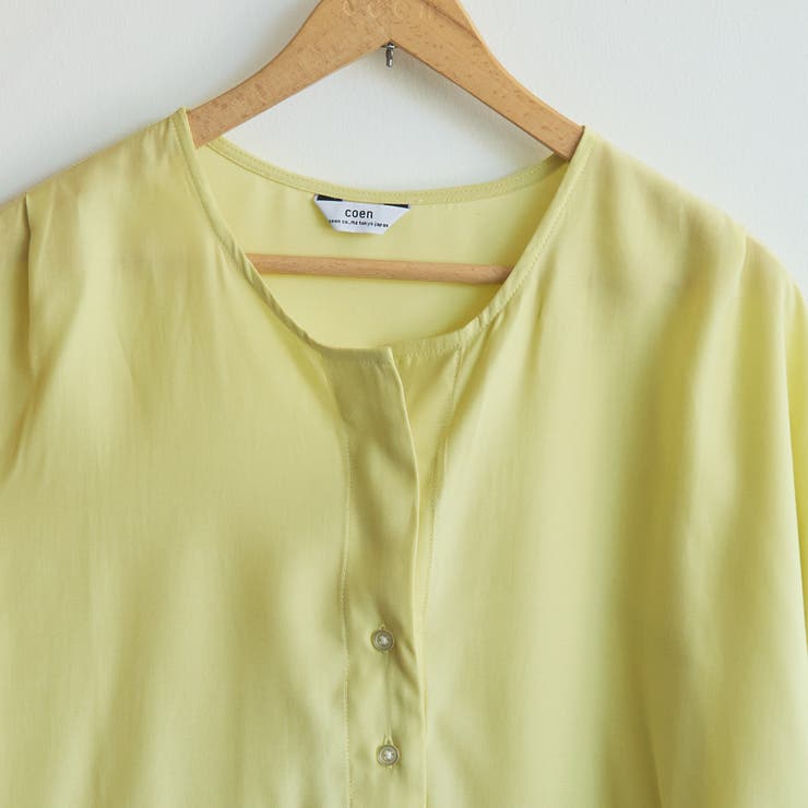 接触冷感ドルマンスキッパーブラウス | coen【women】 | 詳細画像47