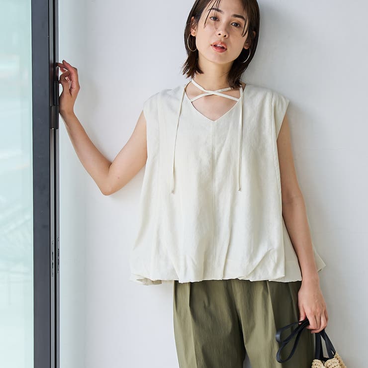 RONEL】2WAYシアーバルーンブラウス[品番：COEW0006030]｜coen【women