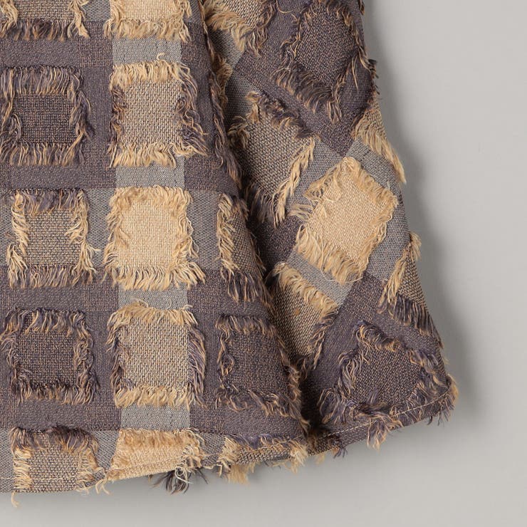 カットジャガードチェックキャミトップス | coen【women】 | 詳細画像6 