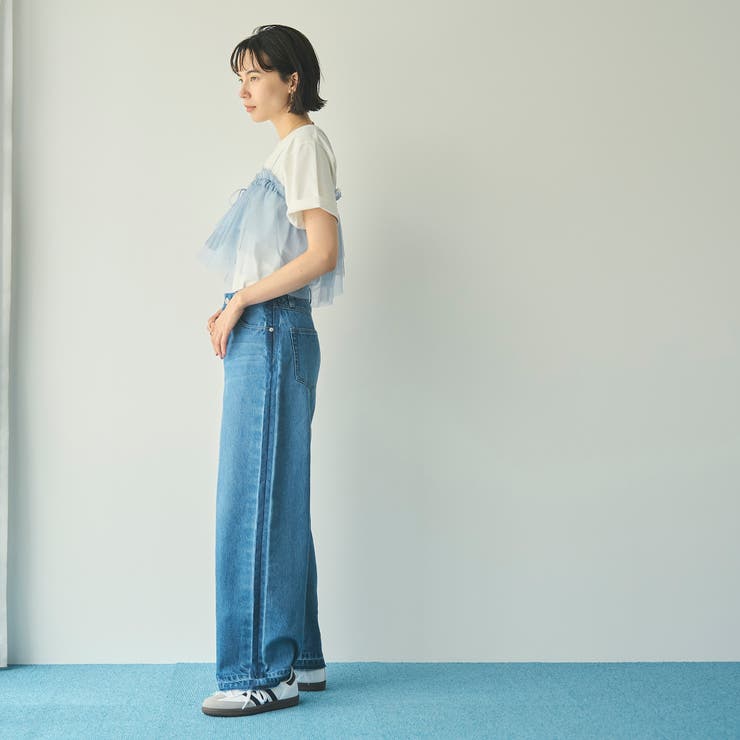 マルチWAYラメチュールフリルカラートップス | coen【women】 | 詳細画像18 