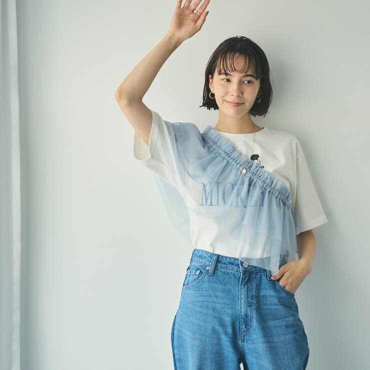 マルチWAYラメチュールフリルカラートップス | coen【women】 | 詳細画像7 