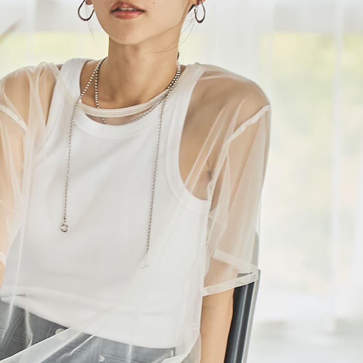 2WAYチュールプルオーバー | coen【women】 | 詳細画像5 