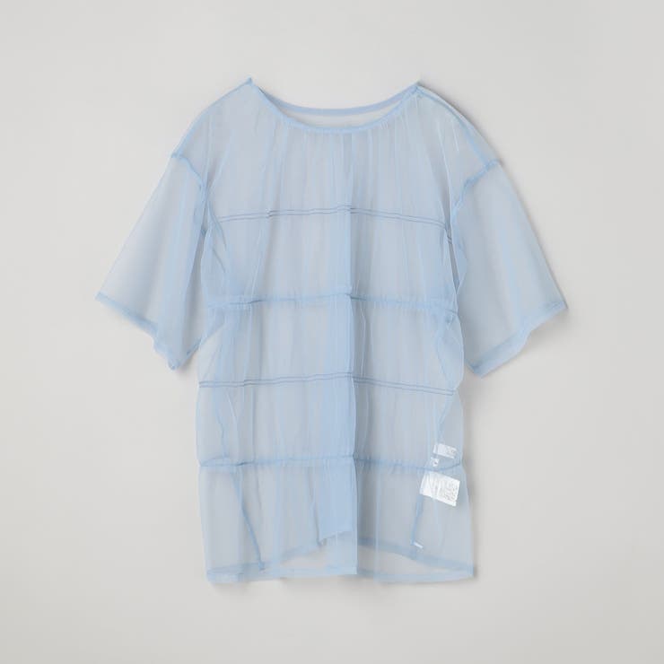 LT.BLUE | 2WAYチュールプルオーバー | coen【women】