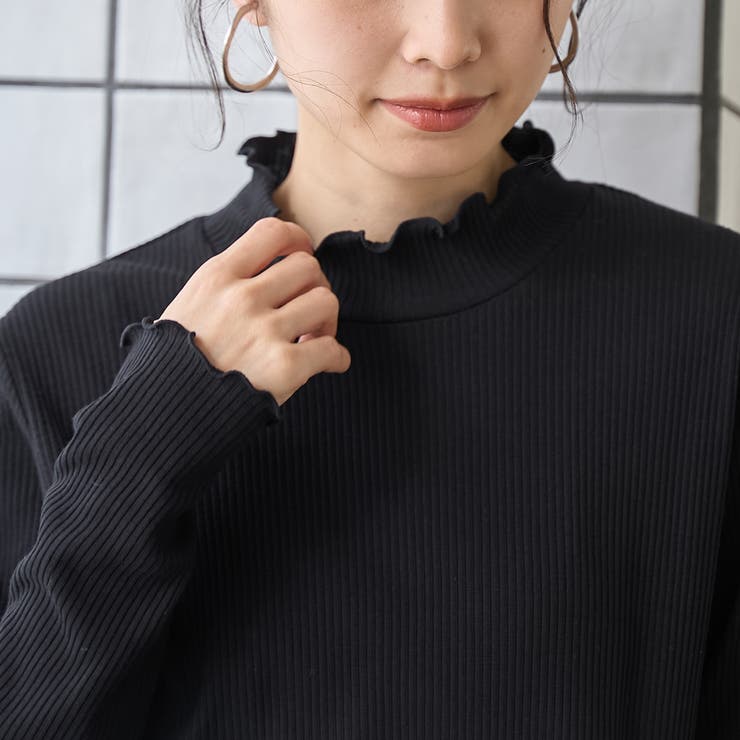 【定番 / 新色追加】メロータートルネックロンT | coen【women】 | 詳細画像11 