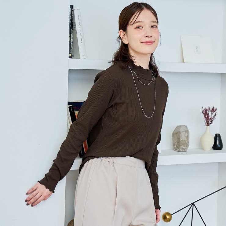 【定番 / 新色追加】メロータートルネックロンT | coen【women】 | 詳細画像14 