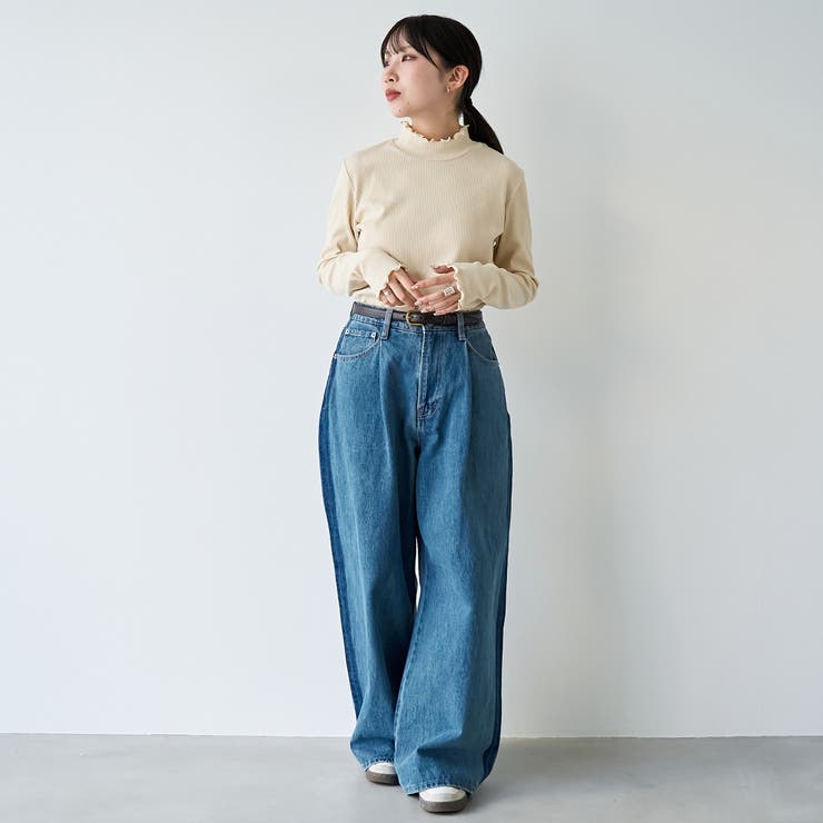 【定番 / 新色追加】メロータートルネックロンT | coen【women】 | 詳細画像17 