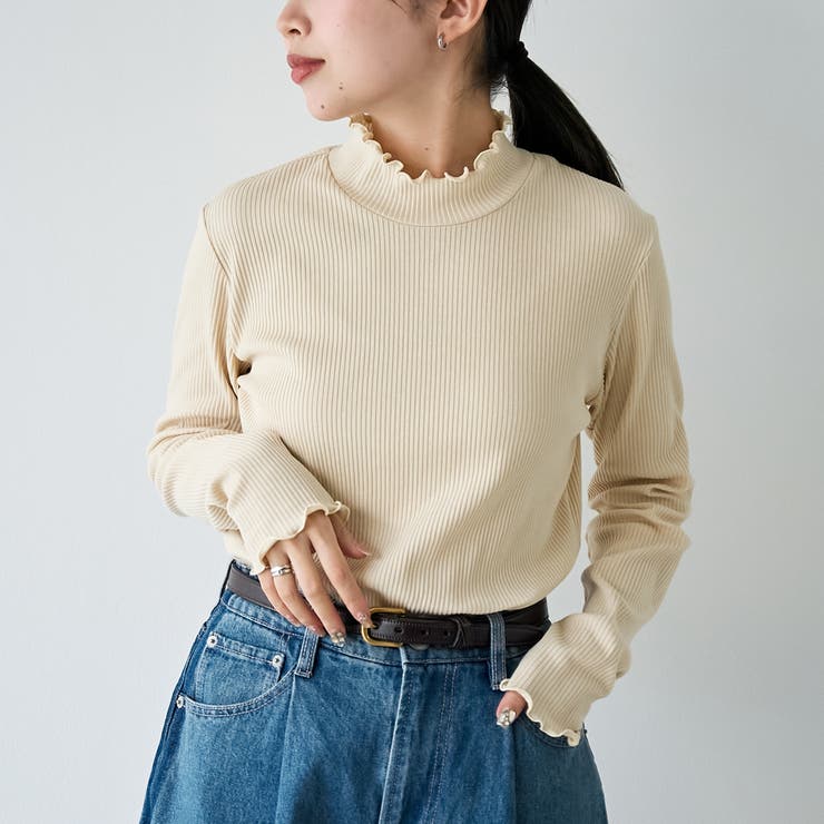 【定番 / 新色追加】メロータートルネックロンT | coen【women】 | 詳細画像19 