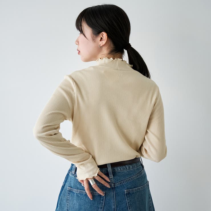 【定番 / 新色追加】メロータートルネックロンT | coen【women】 | 詳細画像20 