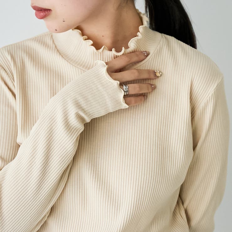 【定番 / 新色追加】メロータートルネックロンT | coen【women】 | 詳細画像21 