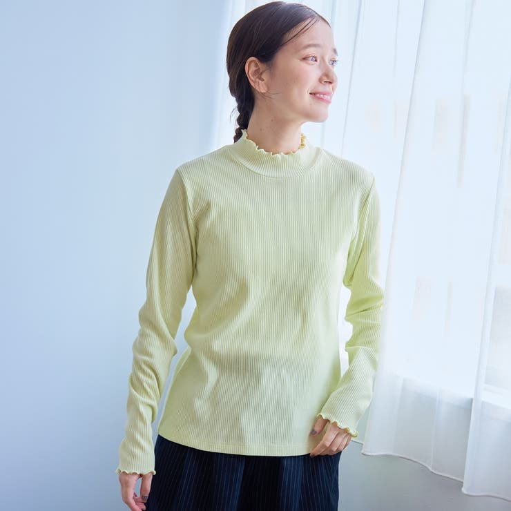 【定番 / 新色追加】メロータートルネックロンT | coen【women】 | 詳細画像24 