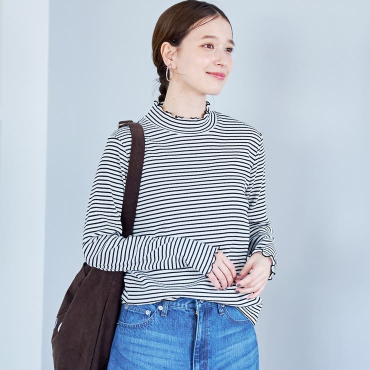 【定番 / 新色追加】メロータートルネックロンT | coen【women】 | 詳細画像35 