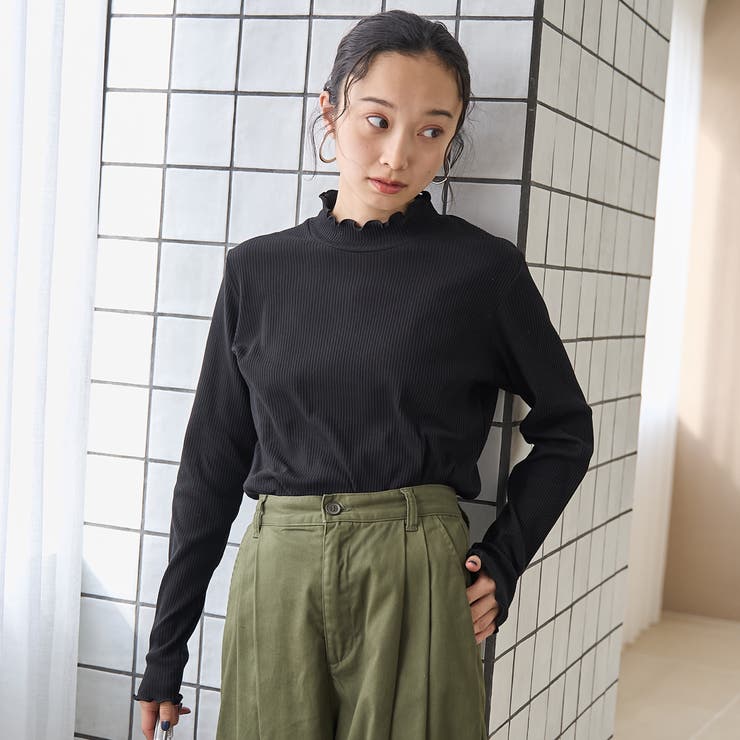 【定番 / 新色追加】メロータートルネックロンT | coen【women】 | 詳細画像9 