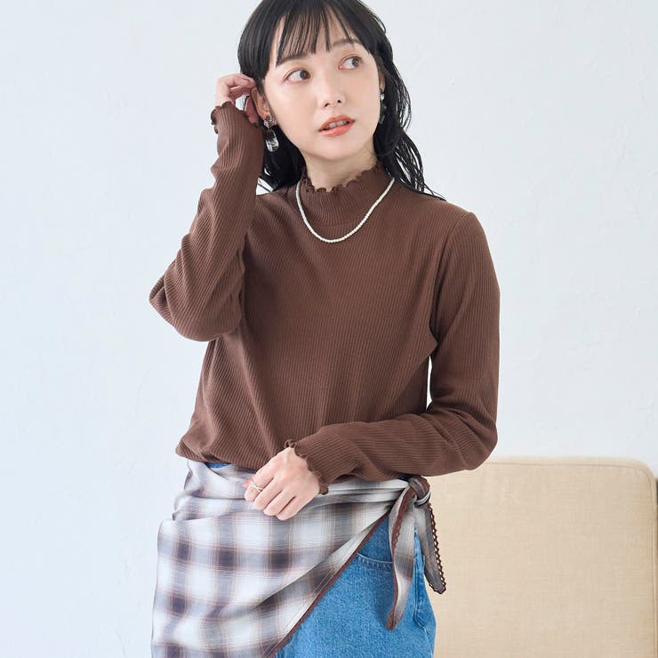 DK.BROWN | 【定番/再入荷/新色登場】メロータートルネックロンT | coen【women】