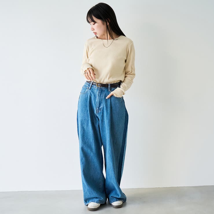 【定番 / 新色追加】メロークルーネックロンT | coen【women】 | 詳細画像11 