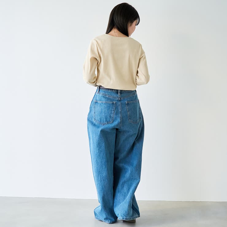 【定番 / 新色追加】メロークルーネックロンT | coen【women】 | 詳細画像12 