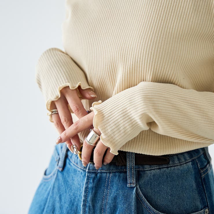 【定番 / 新色追加】メロークルーネックロンT | coen【women】 | 詳細画像15 