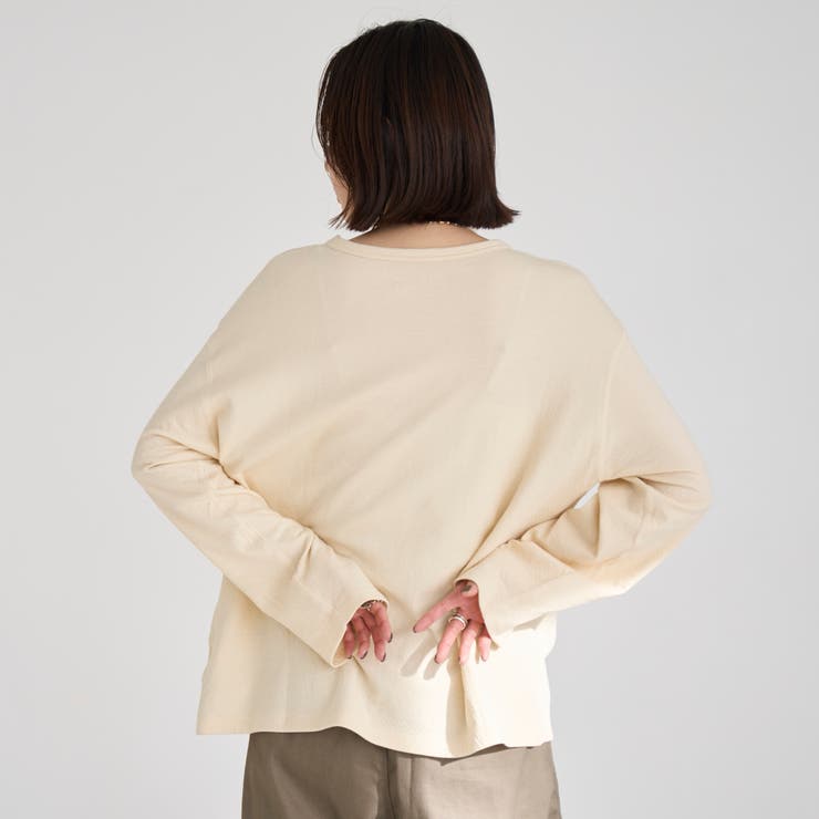 【Feel Soft / フィールソフト】接結 ロングスリーブTシャツ | coen【women】 | 詳細画像12 