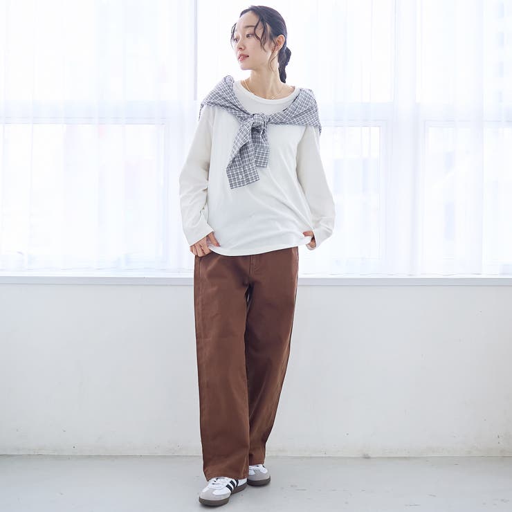 【Feel Soft / フィールソフト】接結 ロングスリーブTシャツ | coen【women】 | 詳細画像2 