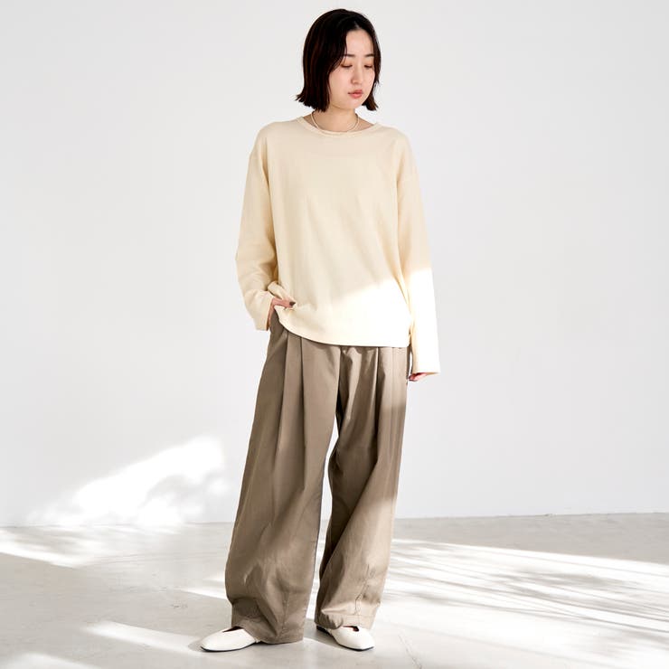 【Feel Soft / フィールソフト】接結 ロングスリーブTシャツ | coen【women】 | 詳細画像8 