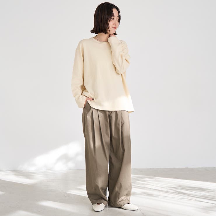 【Feel Soft / フィールソフト】接結 ロングスリーブTシャツ | coen【women】 | 詳細画像9 