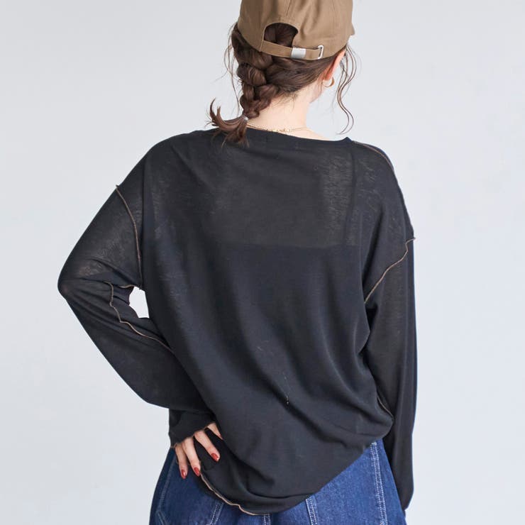 配色メローシアーロンT | coen【women】 | 詳細画像10 