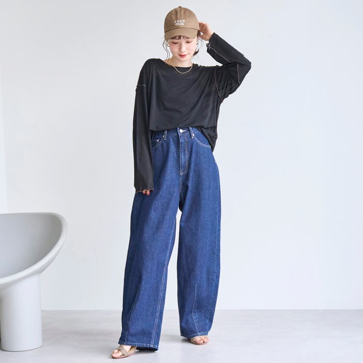 配色メローシアーロンT | coen【women】 | 詳細画像11 