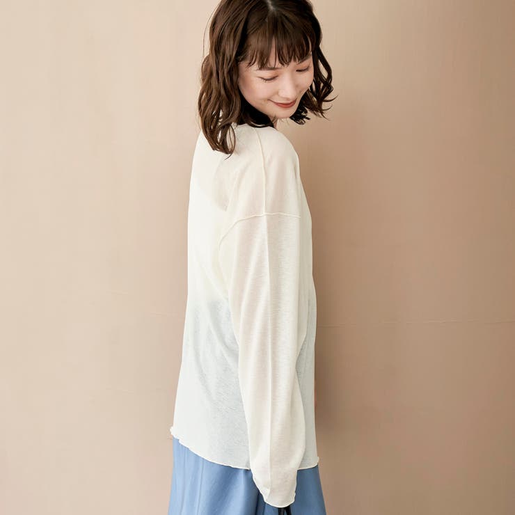 配色メローシアーロンT | coen【women】 | 詳細画像3 