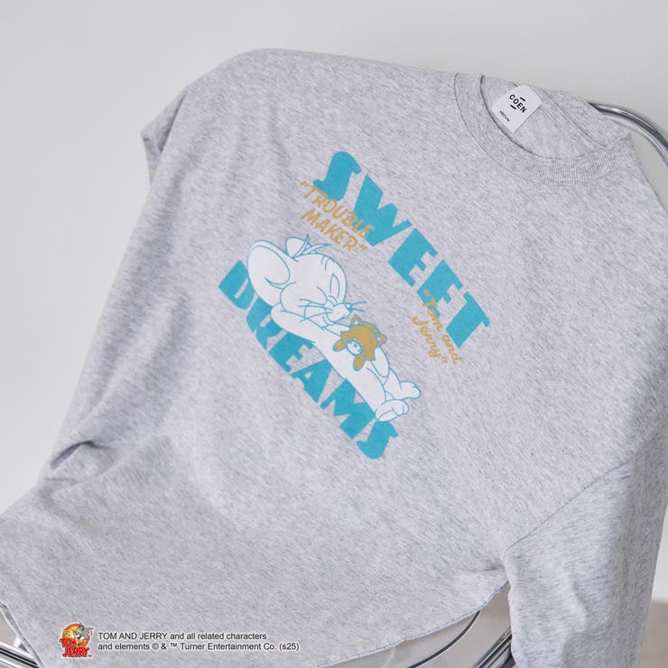 【TOM and JERRY （トムとジェリー）/ 別注】ユニプリントロンT | coen【women】 | 詳細画像8 