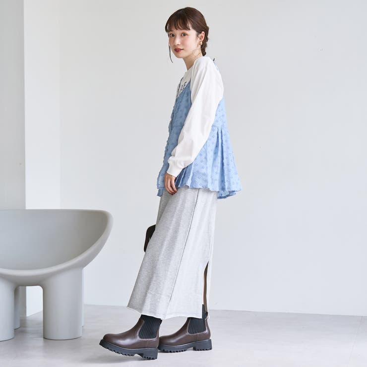 【セットアイテム】ドビーシフォンキャミソール セットロゴロンT | coen【women】 | 詳細画像19 