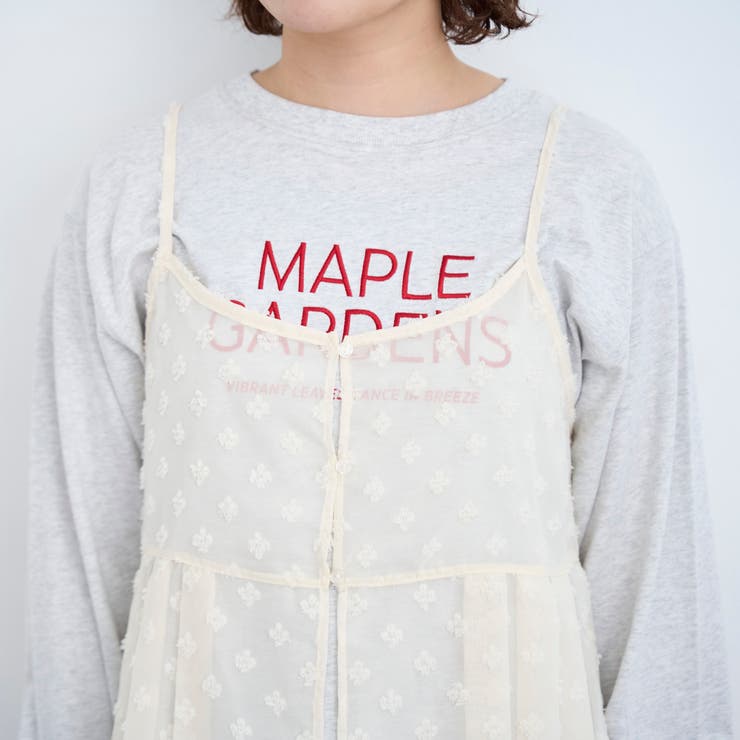 【セットアイテム】ドビーシフォンキャミソール セットロゴロンT | coen【women】 | 詳細画像24 