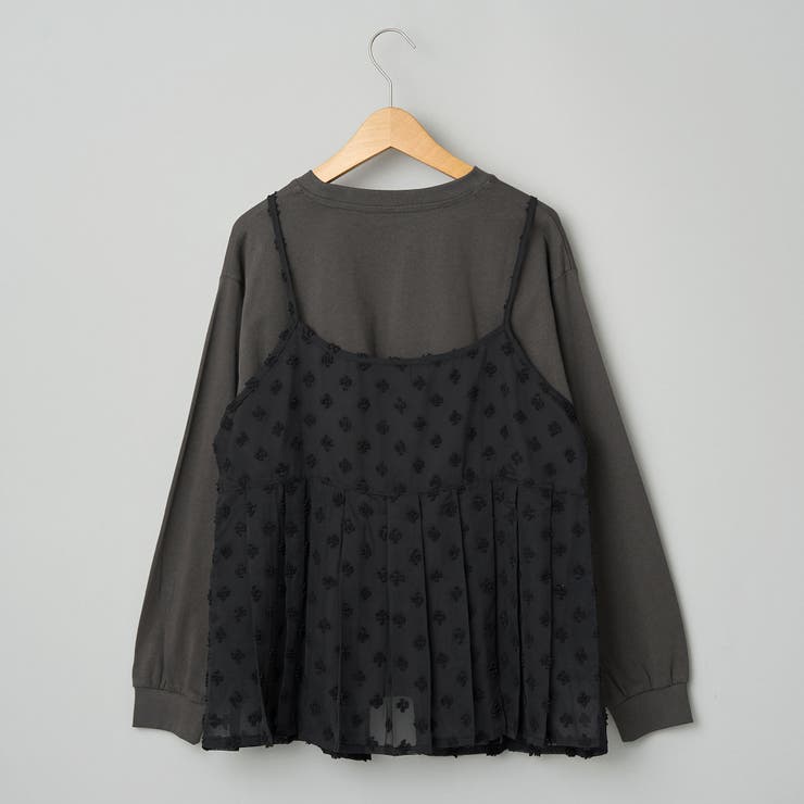 【セットアイテム】ドビーシフォンキャミソール セットロゴロンT | coen【women】 | 詳細画像32 