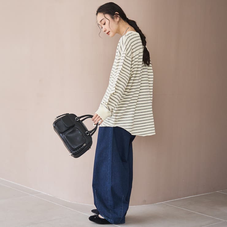 カワリ天竺ロングスリーブTシャツ | coen【women】 | 詳細画像11 