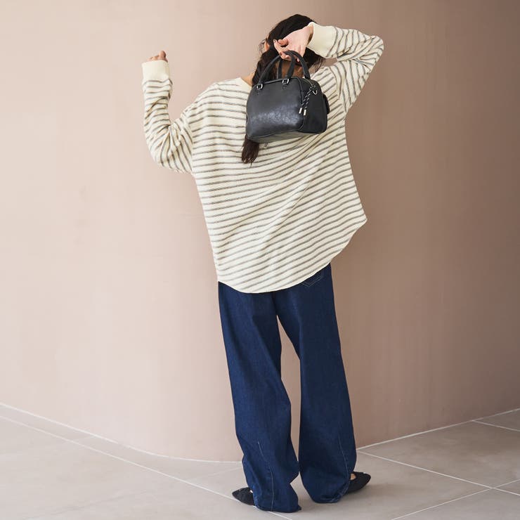 カワリ天竺ロングスリーブTシャツ | coen【women】 | 詳細画像12 