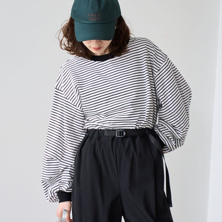 【再入荷・新色登場】USAコットンボリュームスリーブロンTEE | coen【women】 | 詳細画像13 