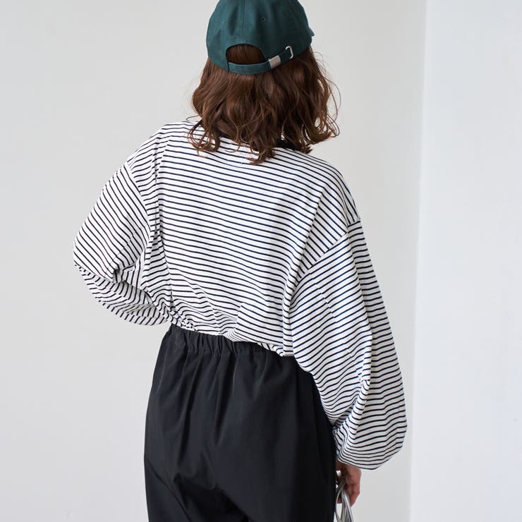 【再入荷・新色登場】USAコットンボリュームスリーブロンTEE | coen【women】 | 詳細画像15 