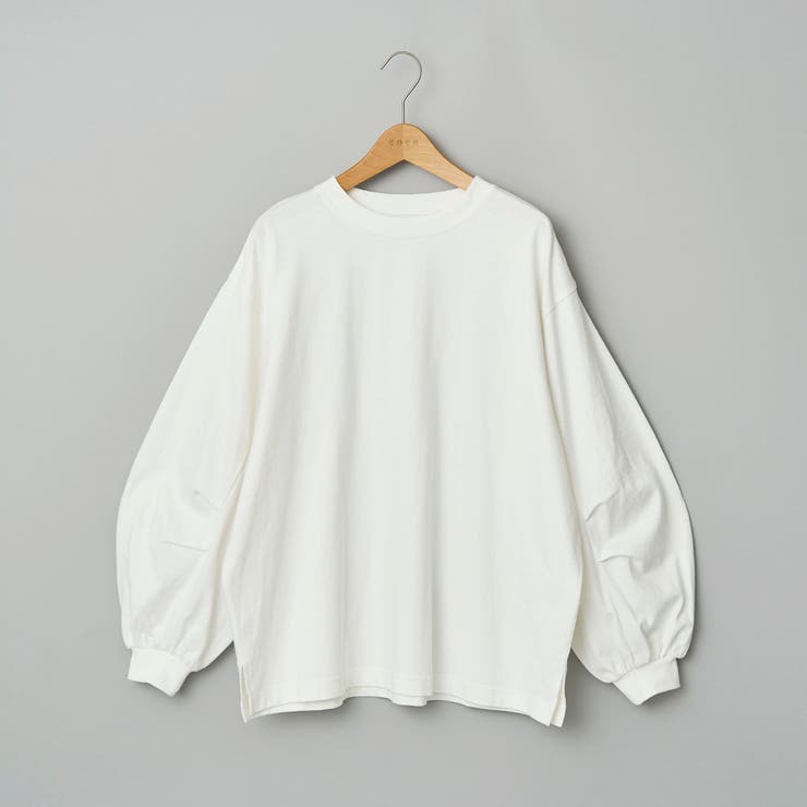 【再入荷・新色登場】USAコットンボリュームスリーブロンTEE | coen【women】 | 詳細画像29 